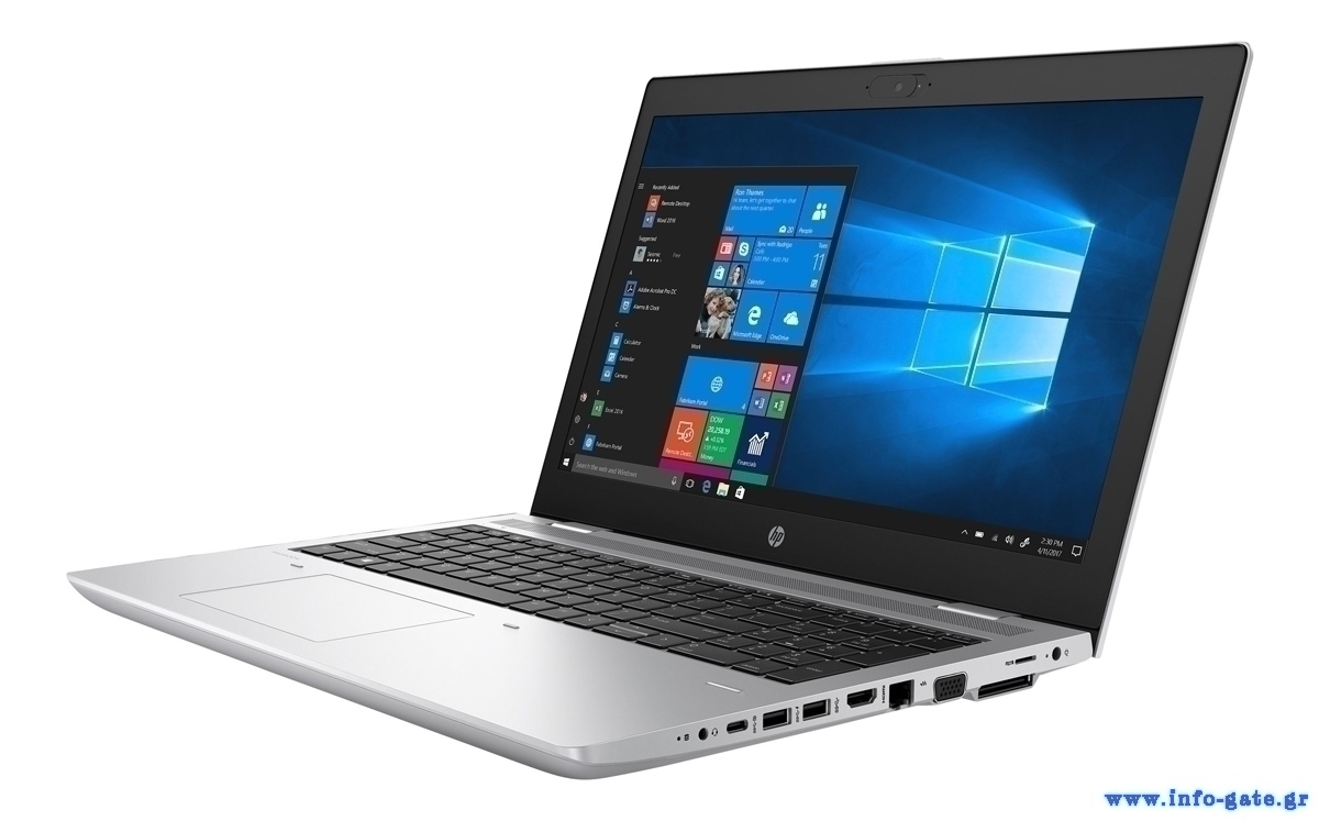 HP Laptop ProBook 650 G4, Refurbished Grade A, i5-8350U, 8/240GB SSD, 15.6