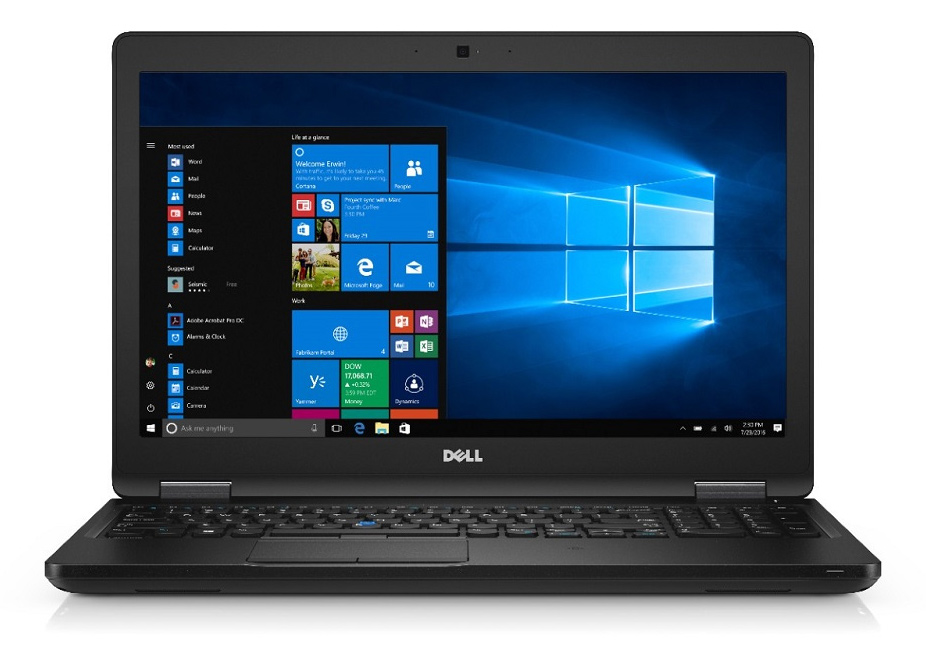 DELL Laptop Latitude 5580, Grade C, i5-6200U, 8/256GB M.2, 15.6