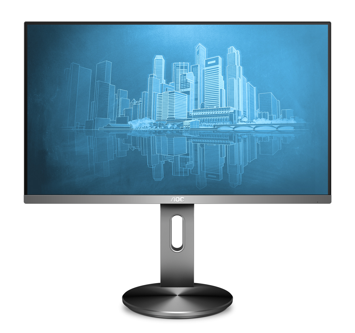 AOC used οθόνη I2490PXQU IPS-LED, 23.8