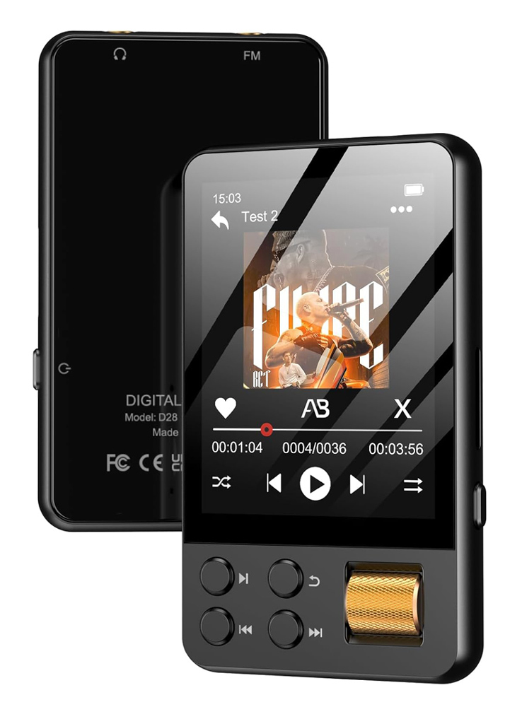 RUIZU MP3 player M19 με οθόνη αφής 2.4