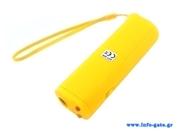 Συσκευή υπερήχων για απομάκρυνση & εκπαίδευση σκύλων OD11, LED, κίτρινο