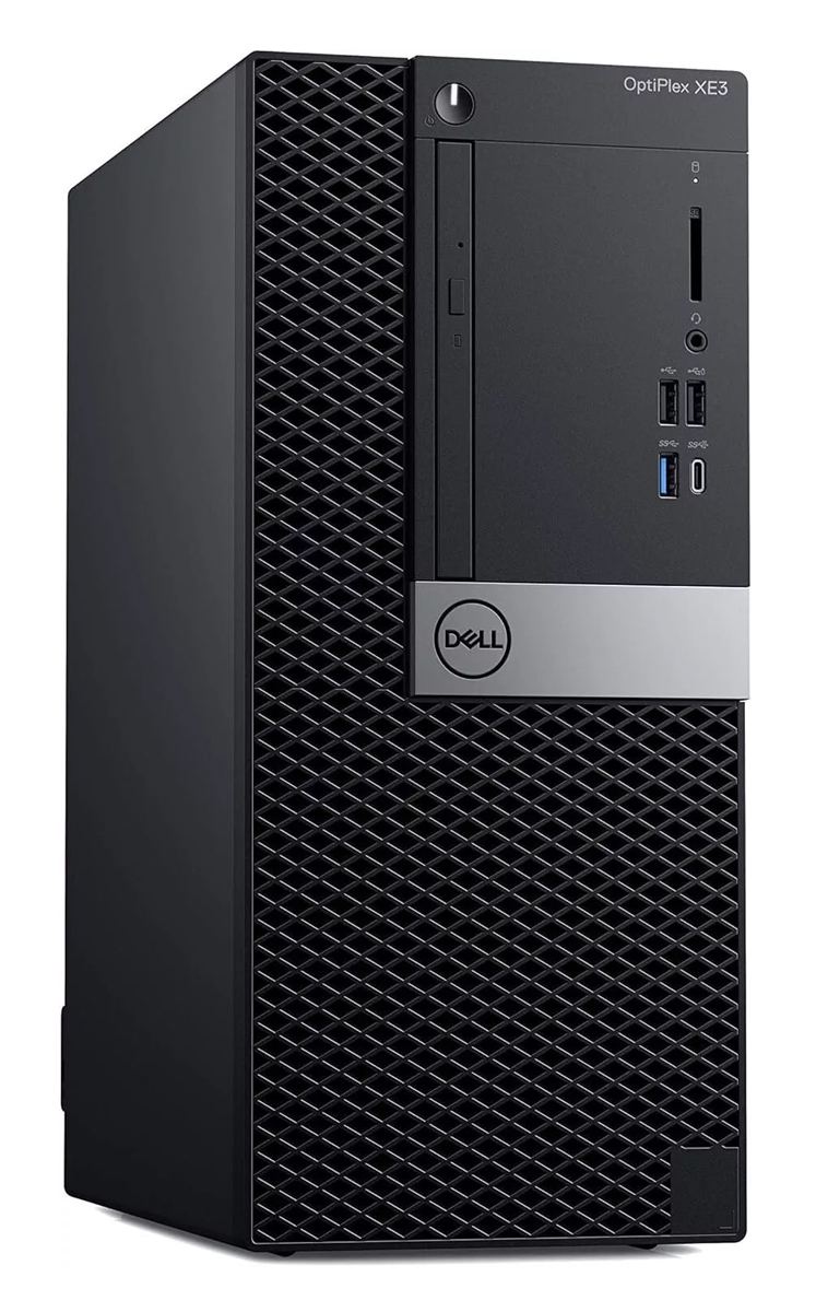 DELL PC OptiPlex XE3 MT, Refurbished Grade A Repainted, i5-8500, 8/256GB M.2, DVD, FreeDOS