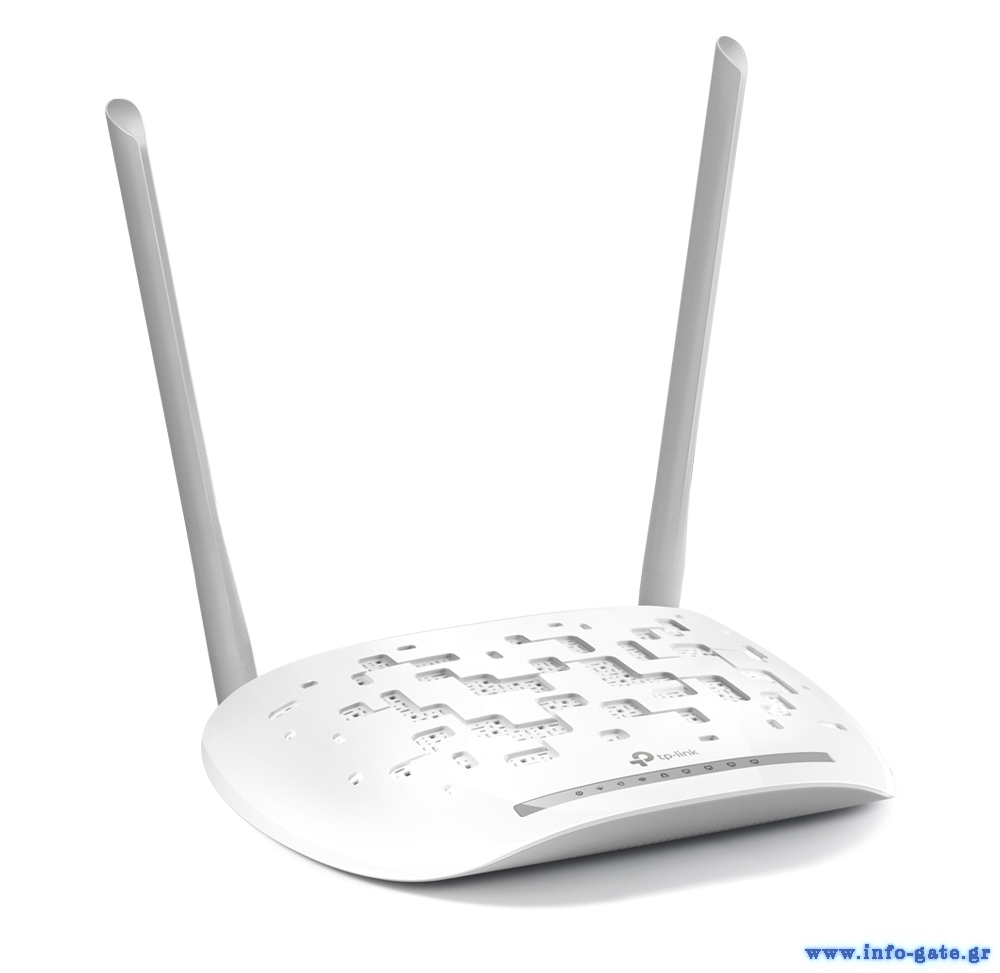 TP-LINK Modem/Router TD-W8961N, ADSL2+ AnnexA, Wi-Fi 300Mbps, Ver. 4.0