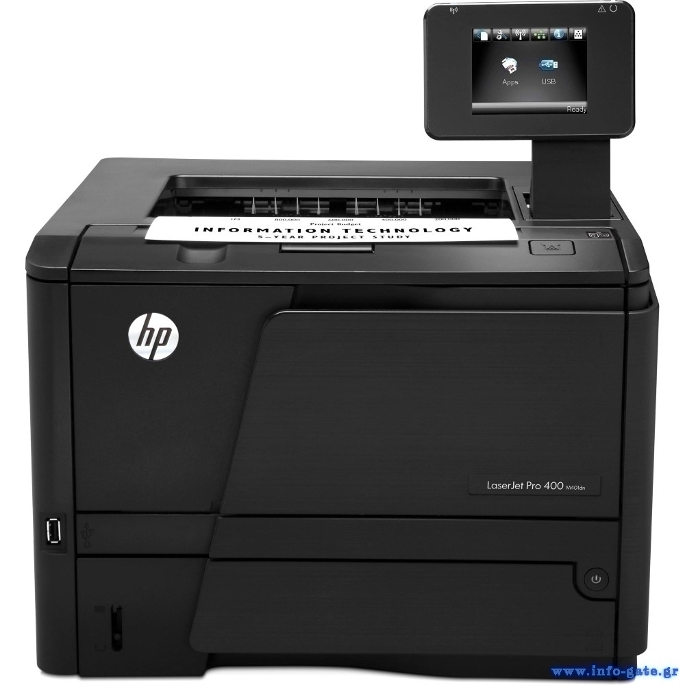 Ανακατασκευασμένοι Εκτυπωτές: HP used Printer LaserJet Pro 400 M401dn,  Mono, με toner
