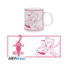 Abysse Sailor Moon - Sailor Moon and Luna Ceramic Mug (320ml)