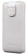 Θήκη Protect Ancus για Apple iPhone SE/5/5S/5C Old Leather Λευκή