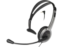 Ενσύρματο Aκουστικό Panasonic RP-TCA430 με Πλήκτρο Έντασης Μαύρο - Ασημί 2.5mm συμβατό με Ασύρματα Panasonic, Philips, Gigaset