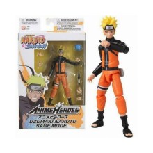Bandai Anime Heroes: Naruto - Uzumaki Naruto Sage Mode Action Figure (17cm) (36907)