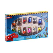 P.M.I. Among Us Crewmate Stampers 12 Pack Deluxe Box 4.5cm (S2) (AU5265)