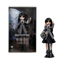 Mattel: Monster High X Wednesday - Wednesday Addams (School Outfit) Doll (HXJ04)