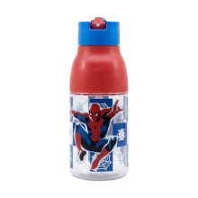 Stor: Marvel: Spiderman Black Board -  Double Opening Sipper Ecozen Bottle (420ml) (74735)