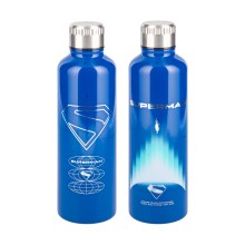Paladone DC: Superman - Theatrical Metal Water Bottle (PP14871SMT)
