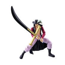 Bandai Anime Heroes: One Piece - Dracule Mihawk Action Figure (17cm) (37053)