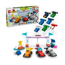 LEGO DUPLO Town: F1 Team Race Cars & Drivers (10445)