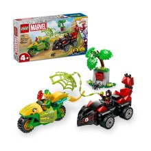 LEGO Marvel: Spidey And His Amazing Friends Spin and Electro Dinosaur Vehicle Chase (11198)