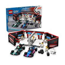 LEGO City: F1 Garage & Mercedes-AMG & Alpine Cars (60444)