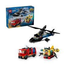 LEGO City: Helicopter, Fire Truck & Submarine Remix (60462)