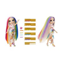 MGA Rainbow High: Design Studio Hair Chalk & Style - Amaya Raine 11” Doll (526780)
