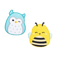 Fizz Squishmallows - Winston & Sunny Iron on Patches CDU (350155)