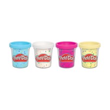 Hasbro Play-Doh: Specialty Compound - Confetti Fun 4 Pack (G1736)