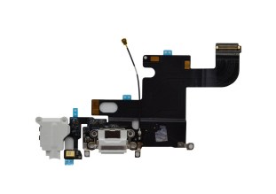 Επαφή Φόρτισης Apple iPhone 6 με Μικρόφωνο και Επαφή Ακουστικών Λευκό 821-1853-A Type A+