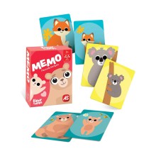 AS Kiddy Cards - Memo Παιχνίδι Μνήμης (1040-25100)