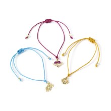Carat Shop Harry Potter - Golden Snitch Friendship Bracelet Set Multi (HPFB0449)