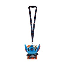 Monogram Disney: Lilo & Stitch - Stitch Skeleton Deluxe Lanyard with Pouch Card Holder (83078)