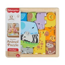 Fisher-Price: Wooden Animal Puzzle (JFG10)
