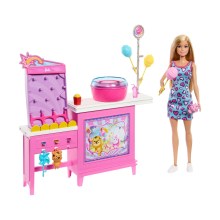 Mattel Barbie Mysteries: Beach Detectives - Treats and Game Booth (JFV67)