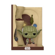Funko Pop! Star Wars: Yoda in His Hut - Bobblehead Vinyl Figure