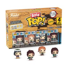 Funko Bitty Pop! 4-Pack: Demon Slayer - Tanjiro Kamado - Sabito - Makomo* (Mystery) Vinyl Figures