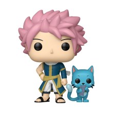 Funko Pop! Animation: Fairy Tail -100 Years Quest - Natsu with Happy #2285 Vinyl Figure