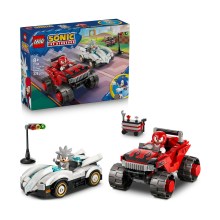 LEGO Sonic the Hedgehog: Silver’s Car vs. Knuckles’ Monster Truck (77118)