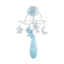 Chicco First Dreams: Rainbow Cot Mobile - 3-in-1 Cot Mobile with Rainbow Projection Blue (Y01-11041-20)
