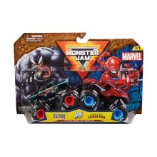 Spin Master Monster Jam Marvel: Venom Vs Amazing Spider-Man Vehicles (20152834)