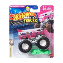 Mattel Hot Wheels Monster Trucks: VW Drag Bus-Barbie - Freestyle Wreckers Die-Cast Vehicle (JHY73)
