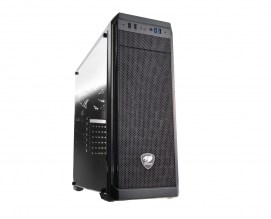 CC-COUGAR Case MX330-G Middle ATX Black Tempered Glass USB 3.0