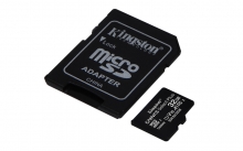 KINGSTON Memory Card MicroSD Canvas Select Plus SDCS2/32GB, Class 10, SD Adapter