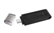 KINGSTON USB Stick Data Traveler DT70/32GB, USB 3.2 Type-C, Black