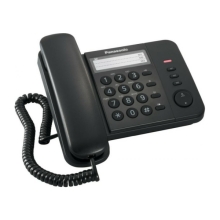 Σταθερό Ψηφιακό Τηλέφωνο Panasonic KX-TS520EX2B Μαύρο