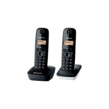 Ασύρματο Ψηφιακό Τηλέφωνο Panasonic KX-TG1612 Μαύρο - Λευκό EU