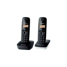 Ασύρματο Ψηφιακό Τηλέφωνο Panasonic KX-TG1612 Μαύρο - Λευκό EU
