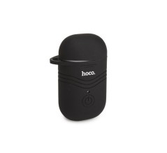 Θήκη Hoco Liquid Silicone Rubber για Wireless Mono Headset Hoco E39 Admire Sound και άλλα Wirelees Ακουστικά Μαύρο