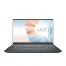 MSI Laptop Modern14 B11MOU 14.0'' FHD IPS/i3-1115G4/8GB/512 GB SSD/Win 10 Home/2Y/Carbon Gray