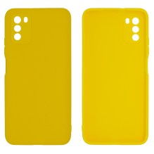 Θήκη TPU Ancus για Xiaomi Poco M3 Κίτρινη
