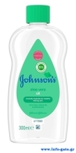 JOHNSON'S baby oil με aloe vera, υποαλλεργικό, 300ml
