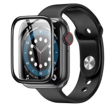 Tempered Glass Hoco A29 0.33mm 9H 3D Hot bending 44mm για iWatch Series4 5 6 SE Μαύρο