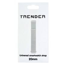 Ανταλλακτικό Λουράκι Trender TR-NY20WH Nylon 20mm Λευκό