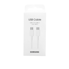 Καλώδιο σύνδεσης Samsung EP-DX310JWEGEU USB-C σε USB-C Λευκό Original 3A 1.8m